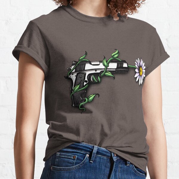 Daisy in Gun Barrel Classic T-Shirt