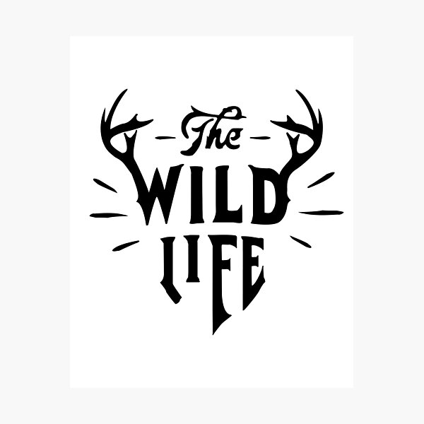 Item preview, The Wild Life - version 2 - Black designed and sold by Supreto.