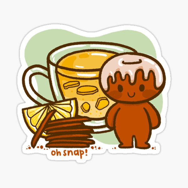 Ginger Snap Sticker
