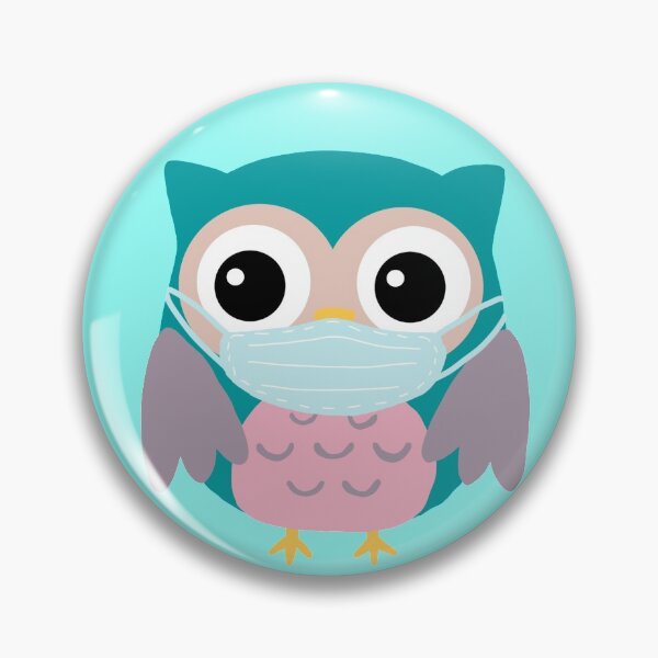 Item preview, Whimsical owl in mask designed and sold by sarahekj.