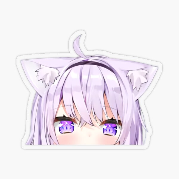 Peeker- Anime - Stickers - Dot Badges