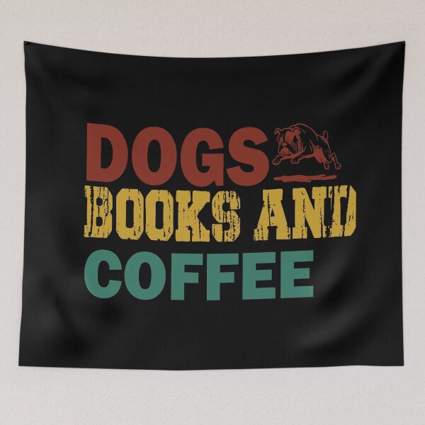 Item preview, books dogs and coffee designed and sold by ilias13.