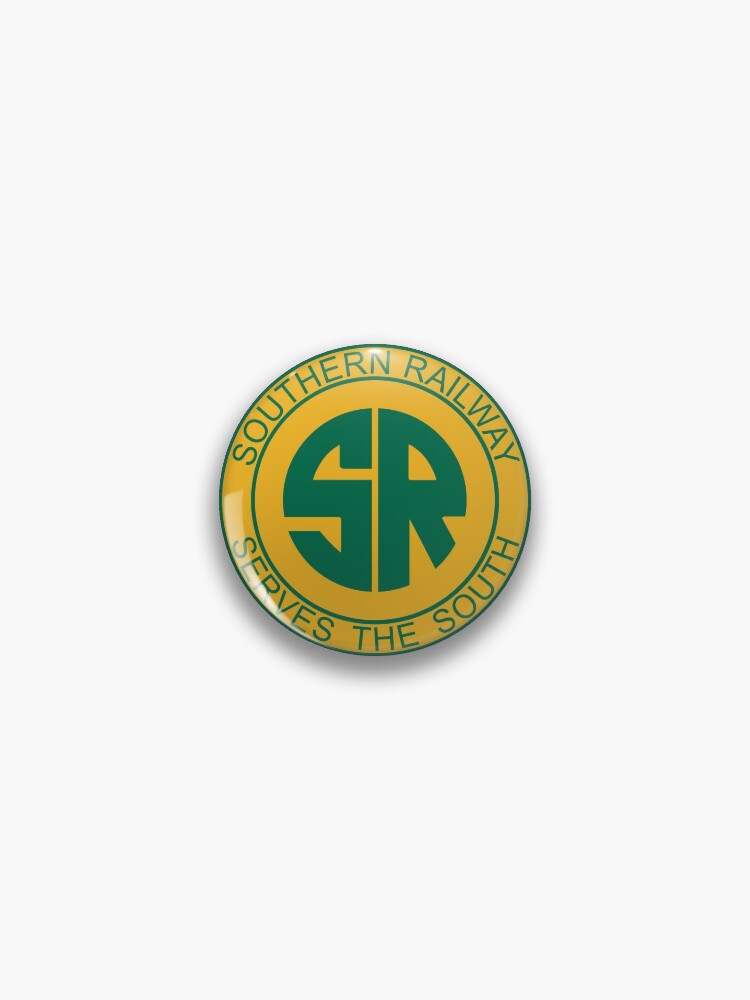 Railroad Logo Badge Reel - Southern Railway Green Logo