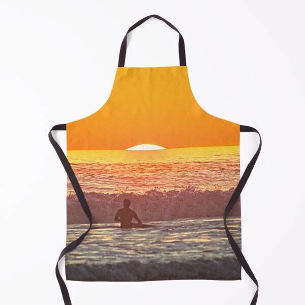 Item preview, Sunset Sunrise Sea Waves Surfer Surf Seascape designed and sold by Anna Lemos.