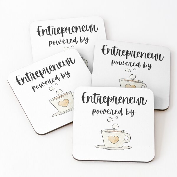Item preview, Entrepreneur powered by Coffee designed and sold by TallOne-apparel.