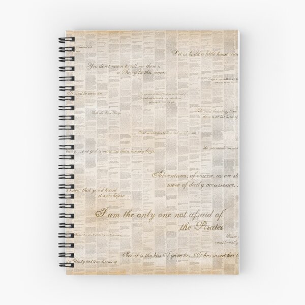 Item preview, Peter Pan Book Text designed and sold by roguecrusade.