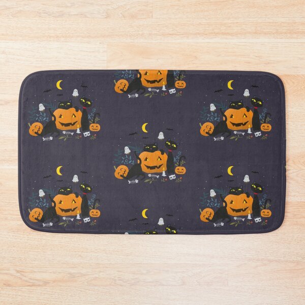 Item preview, black cats halloween play time designed and sold by craftipixel.