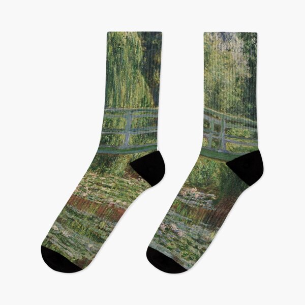 Item preview, The Japanese Footbridge and the Water Lily Pool, Giverny - Claude Monet designed and sold by themasters.