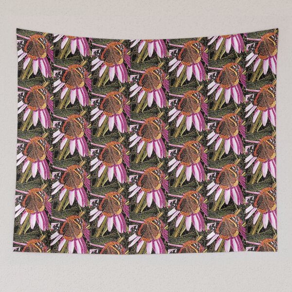 Item preview, Red Admiral on Coneflower designed and sold by Figglywig Art Studios.