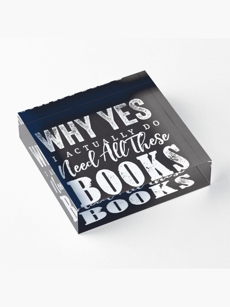Alternative Ansicht von Sachbücher Acrylblock