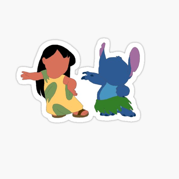 Stitch Mood Sticker for Sale by Lauren Rosenberger