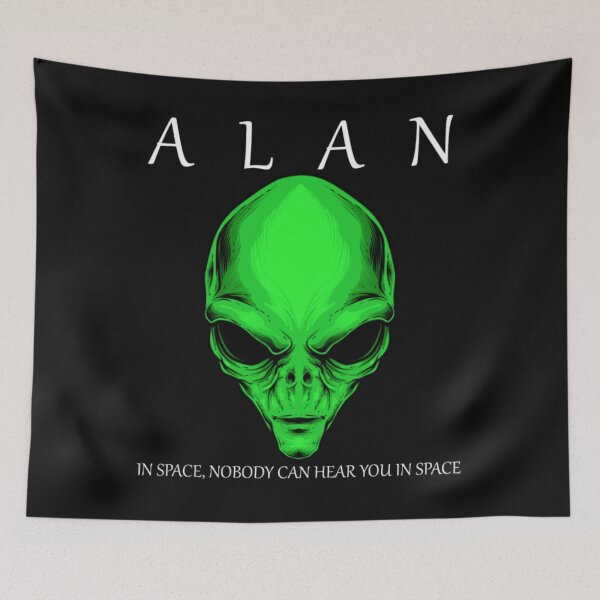 Item preview, Alan-No can hear you in space designed and sold by JonesErin.