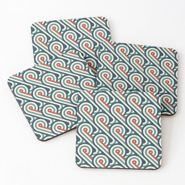 Item preview, Disco Circles Geometric Pattern – Retro 70 designed and sold by RoguePatterns.