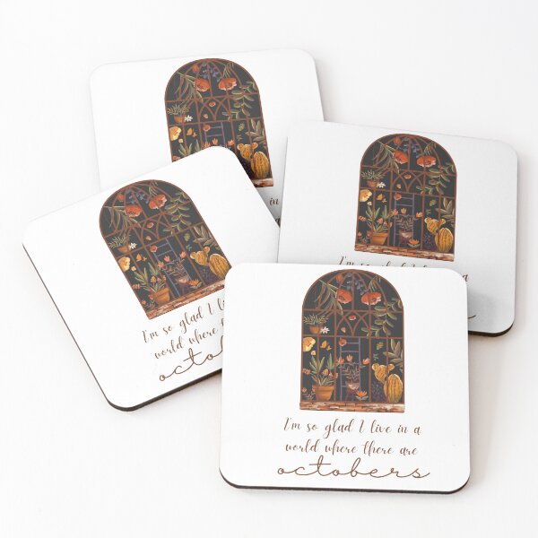 Item preview, I'm So Glad I Live in a World Where There Are Octobers - Anne of Green Gables  designed and sold by chrisevanswife.