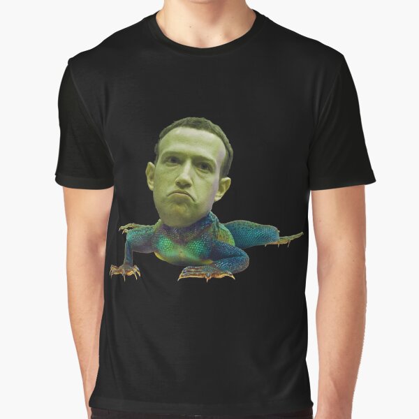 Mark Zuckerberg Is A Lizard Graphic T-Shirt