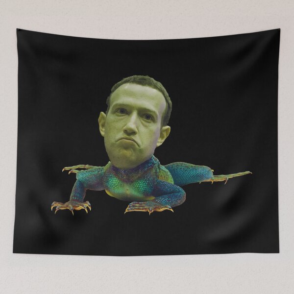 Item preview, Mark Zuckerberg Is A Lizard designed and sold by ChurchOfDog.