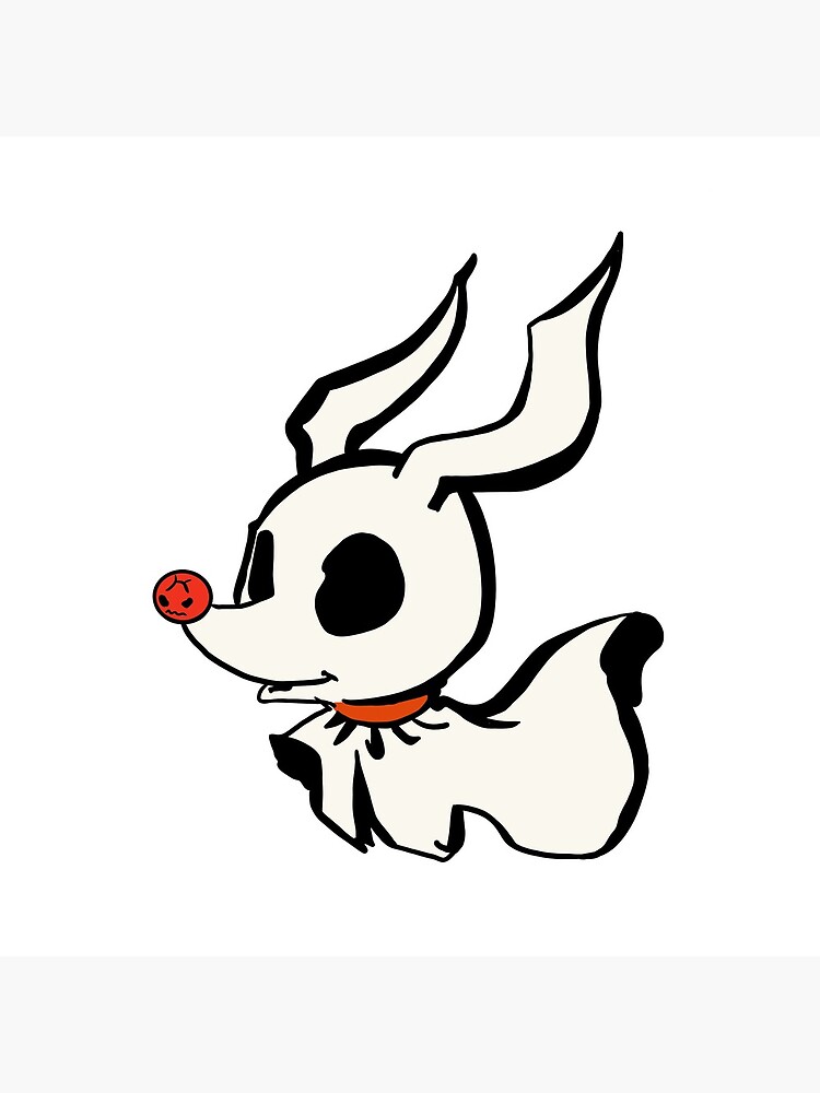 "Zero the ghost dog" Poster for Sale by cbowne23 | Redbubble