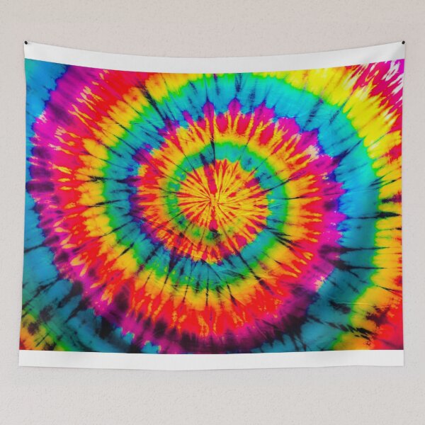 Item preview, Colorful Tie Dye Rainbow pattern designed and sold by TheCatmeow2000.