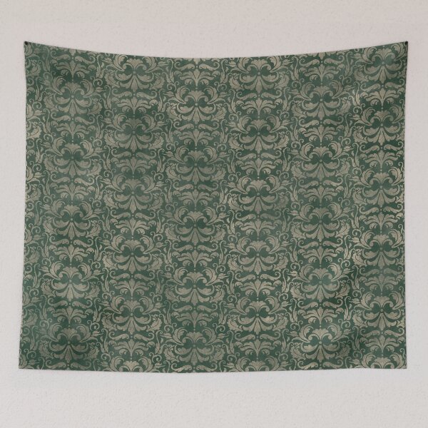 Item preview, Cunning Green Steampunk Brocade designed and sold by roguecrusade.