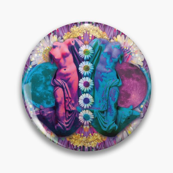 Item preview, pink double venus moon designed and sold by STORMYMADE.