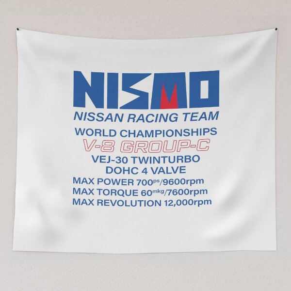 Item preview, Nismo Nissan Racing Team Vintage Logo designed and sold by lllisa.