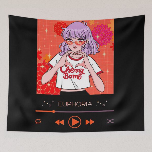 Artikelvorschau, Anime Aesthetic Girls Kirschbombe entworfen und verkauft von Tranguyen.
