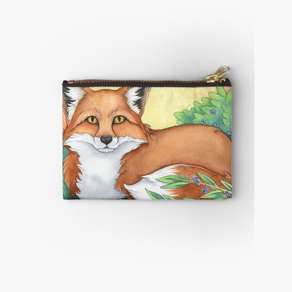Item preview, Fox and Blueberries designed and sold by LyndaSeward.