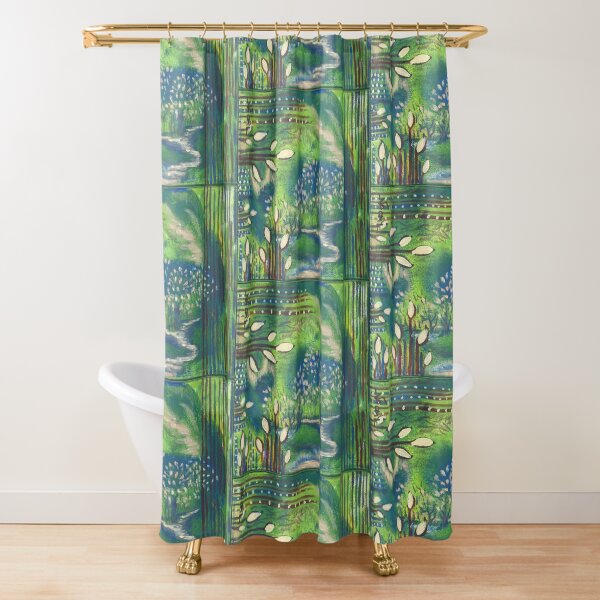 Nature and Energy Shower Curtain