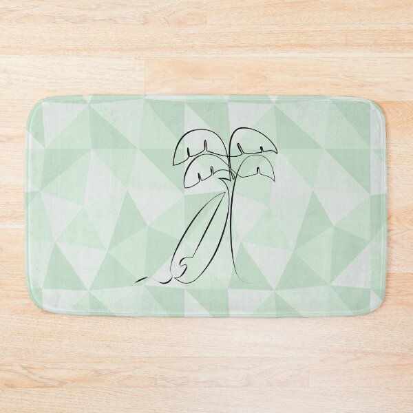 Item preview, Surf and palm trees (light) designed and sold by frangipaniarts.