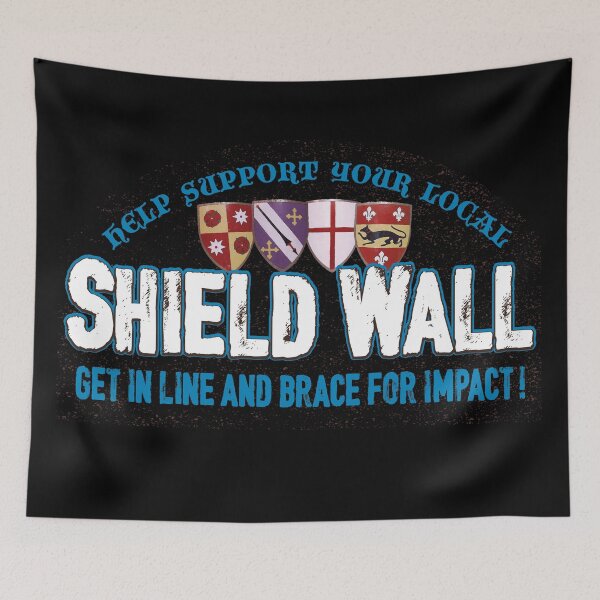 Item preview, Help support your local SHIELD WALL (Heater Shield Version) designed and sold by ArtsArtyArt.