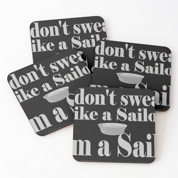 Item preview, I don't swear like a Sailor, I am a Sailor. designed and sold by Airdale Navy.