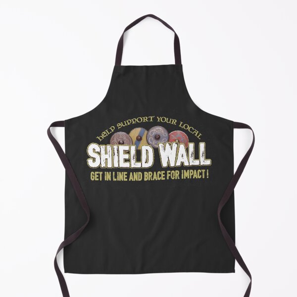 Item preview, Help support your local SHIELD WALL (Round Shield Version) designed and sold by ArtsArtyArt.