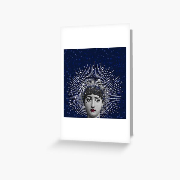 Queen of Stardust Greeting Card