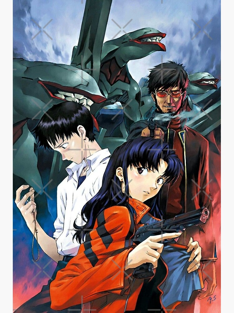 Personalised NEON GENESIS EVANGELION Birthday Card • personalized shinji  anime