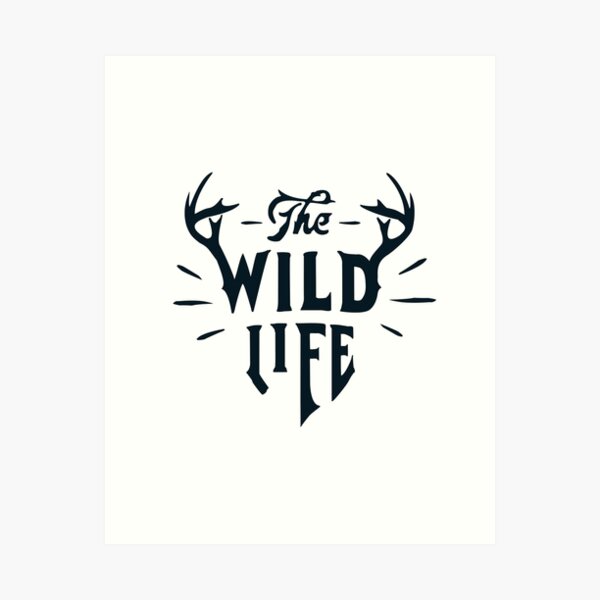 Item preview, The Wild Life - version 5 - Dark blue / Navy designed and sold by Supreto.