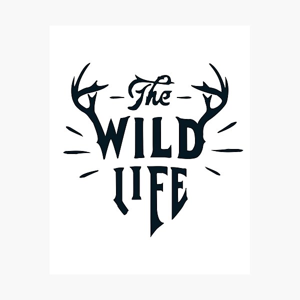Item preview, The Wild Life - version 5 - Dark blue / Navy designed and sold by Supreto.
