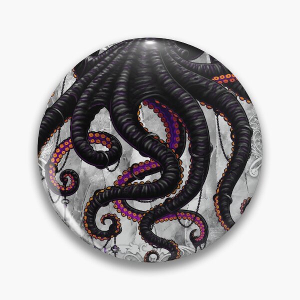 Artikelvorschau, Weißer Goth-Oktopus entworfen und verkauft von Abysm Internal.