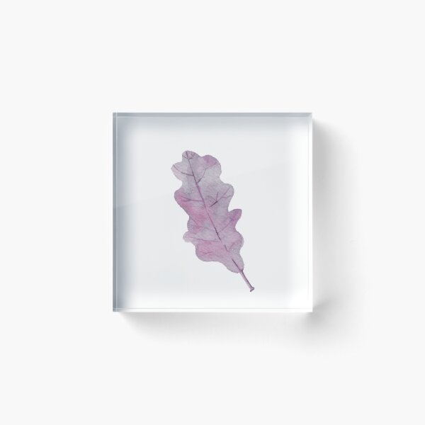 Item preview, Purple oak leaf designed and sold by Sershni.