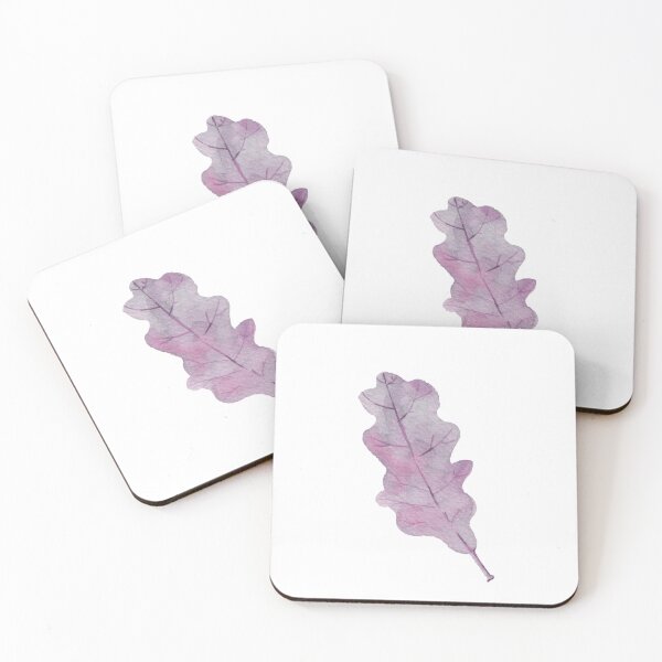 Item preview, Purple oak leaf designed and sold by Sershni.