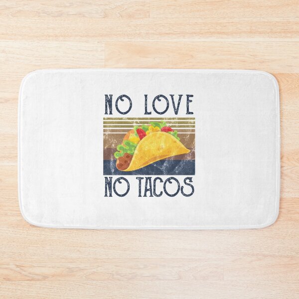 Item preview, no love no tacos designed and sold by CodingForTech.