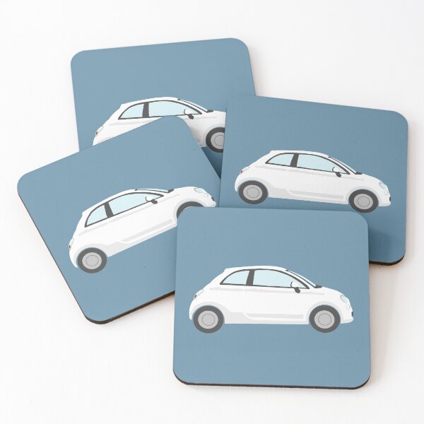 Item preview, Fiat 500 designed and sold by Tilly Scribbles.