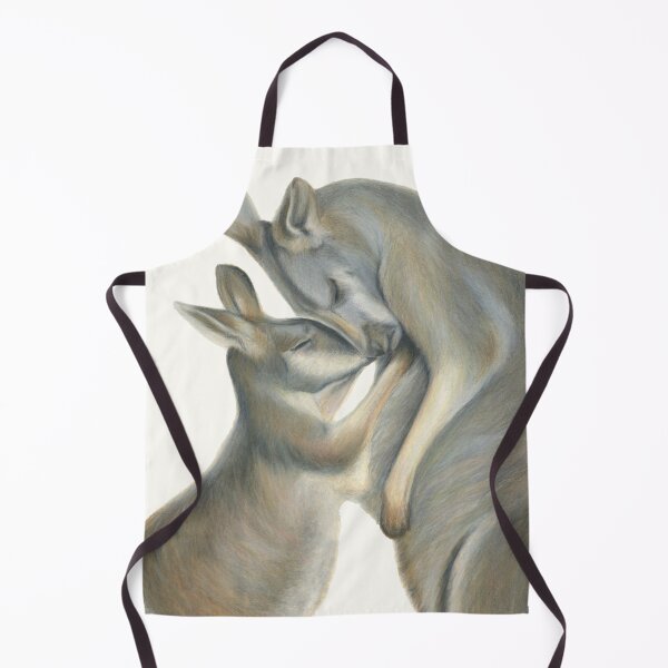 Item preview, Kangaroo Love Drawing designed and sold by RachaelCurryArt.