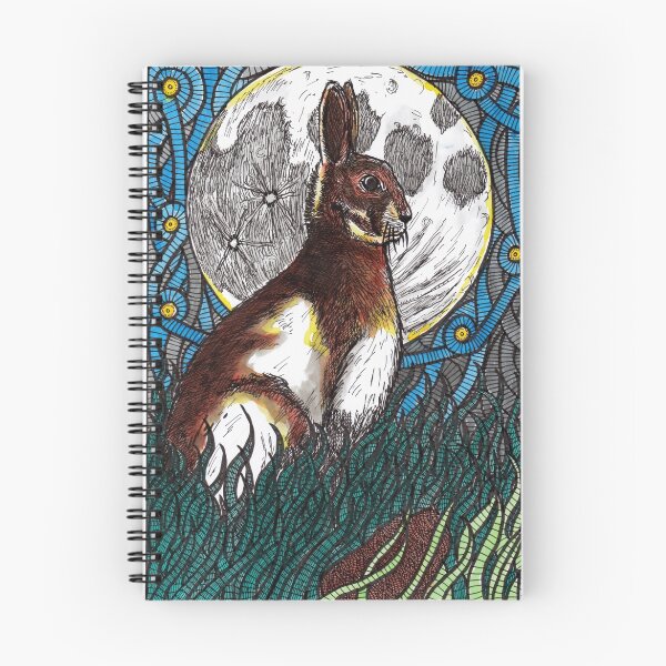 Item preview, Eostres hare (colour) designed and sold by crowleyronan123.