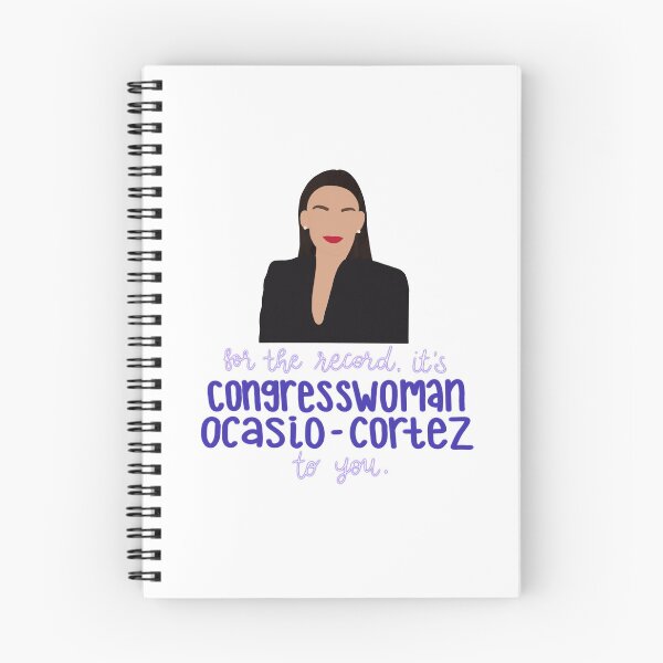 Item preview, AOC Congresswoman Ocasio-Cortez designed and sold by snehajindal-art.