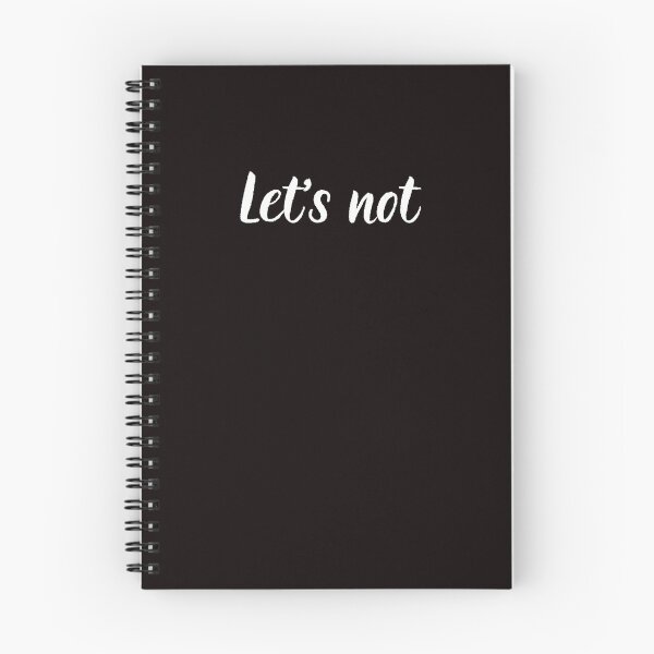 Item preview, Let's not designed and sold by R-reflections.