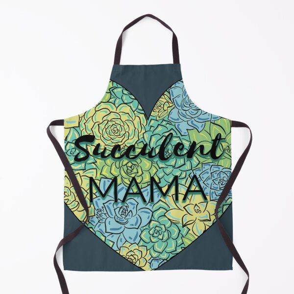 Item preview, Green and Blue Echeveria Heart Shape Succulent Mama  designed and sold by marta-maria.