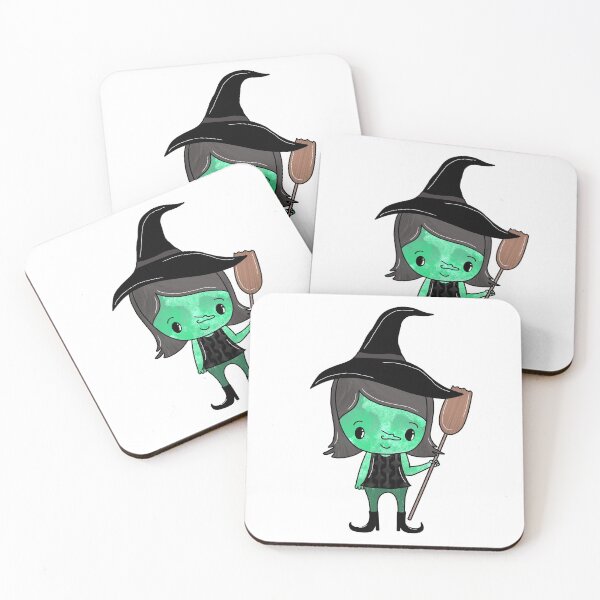 Item preview, Cute Little Green Witch  designed and sold by artsyANTcreatns.