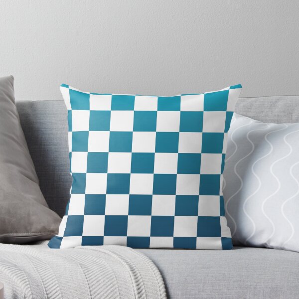 Aperçu de l'œuvre Ocean Rising Blue - Motif à carreaux créée et vendue par Masayakana.