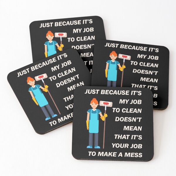 Item preview, Cleaning Lady Cleaner Janitor Custodian Funny Gift designed and sold by TastefulTees.