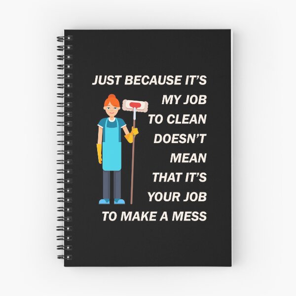 Item preview, Cleaning Lady Cleaner Janitor Custodian Funny Gift designed and sold by TastefulTees.